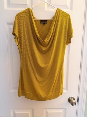 Fenn Wright Manson Yellow and Black Striped Top